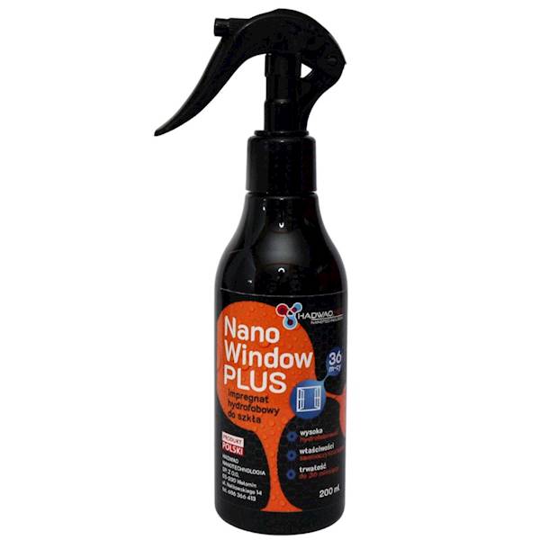 NANO WINDOW PLUS! 200ml impregnat do szkła i okien