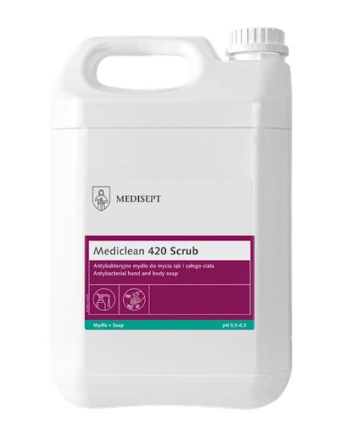 MYDŁO MediClean 420 Scrub 5L ANTYBAKTERYJNE