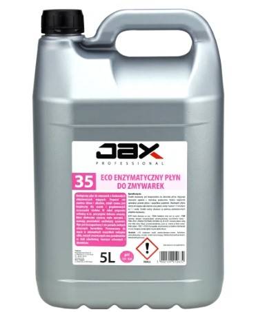 JAX 35 płyn do zmywarek ECO 5L ekologiczny