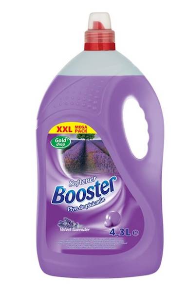 BOOSTER płyn do płukania 4,3L VELVET LAVENDER