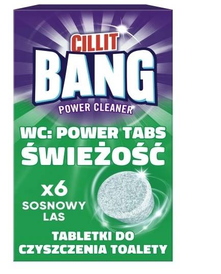 CILLIT BANG WC TABLETKI 6szt PINE