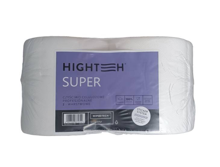 CZYŚCIWO BIAŁE celul.2w - 2-rolki HIGHTEH SUPER 