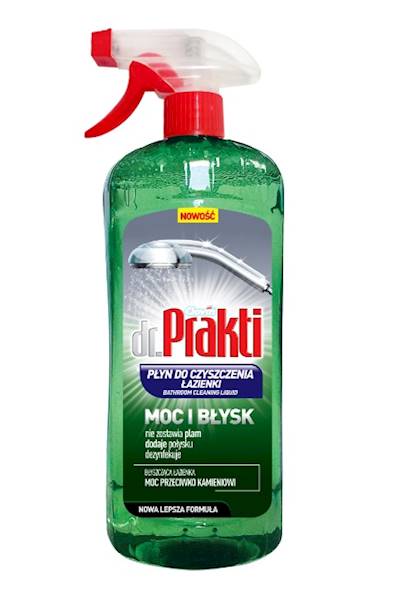 PRAKTI ŁAZIENKA i kabiny prysznicowe 1L z octem