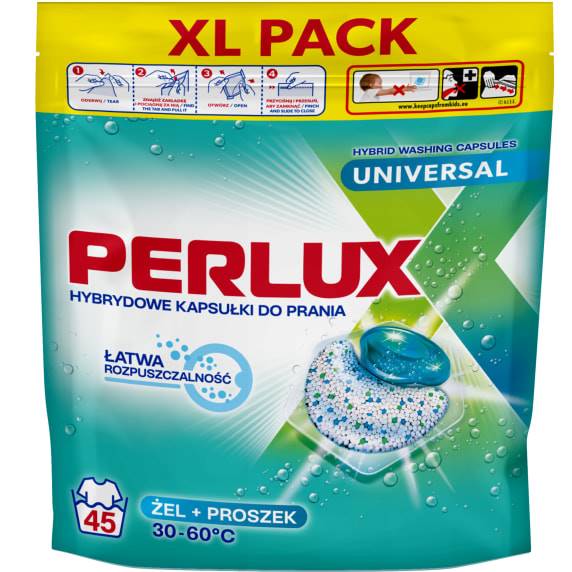 PERLUX HYBRD. KAPS. DO PRANIA 45szt UNIVERSAL/4/