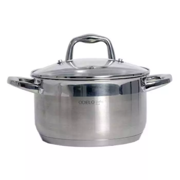 GARNEK 22cm - 4,5L VELIO nierdzewny z /p OD1353