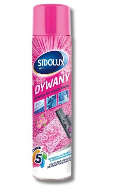 SIDOLUX DYWANY pianka do czyszczenia 600ml