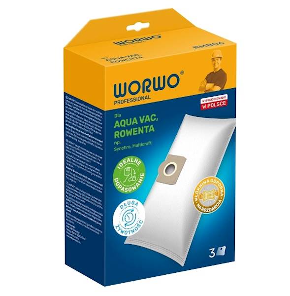 WORKI do odkurz. 3szt RMB06 Rowenta Karcher WD4