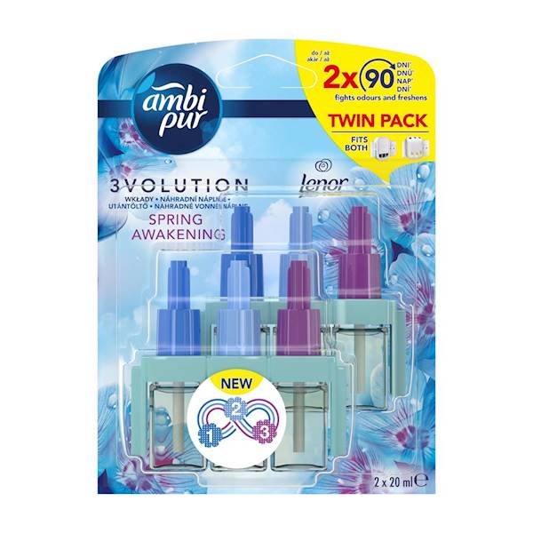 AMBI PUR Electric 3 VOLUTION 2x20ml -ZAPAS duopak
