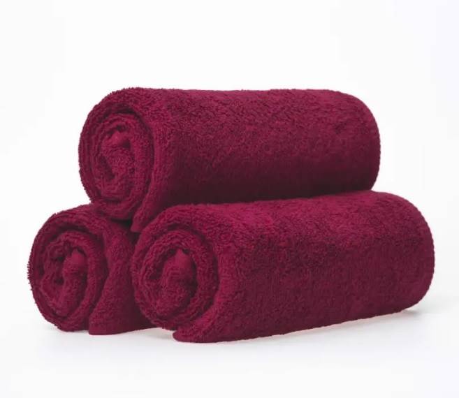 RĘCZNIK frotte 70x140 RIMINI  Plum Amber 