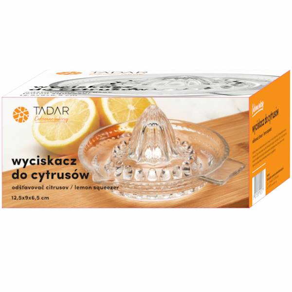 WYCISKACZ DO CYTRUSÓW szklany 121,5x9x6,5cm TD