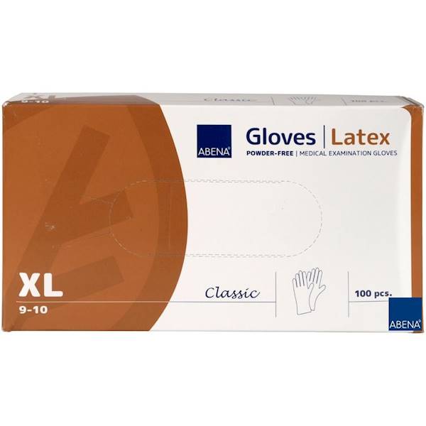 RĘKAWICE LATEKS. bezp. XL 100szt 290125