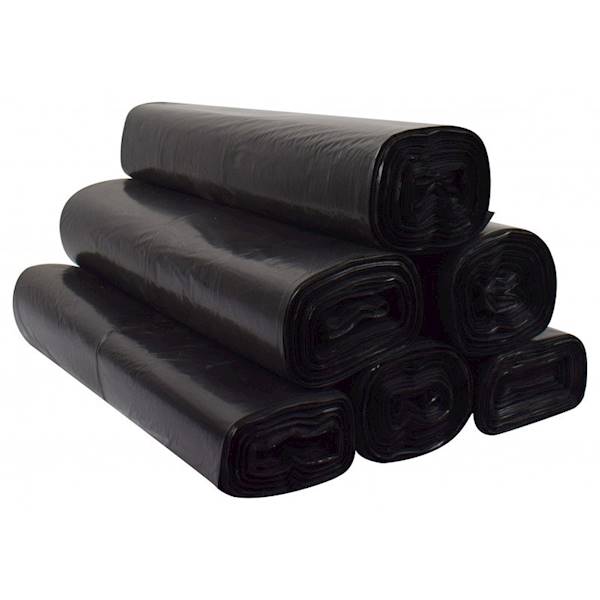 WORKI 160L 20szt LDPE MOCNE czarne