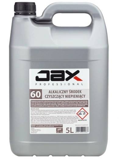 JAX 60 ALKALICZNY ŚRODEK CZYSZCZ.5L trudne zabrudz