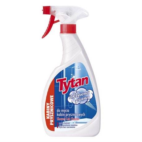 TYTAN KABINY PRYSZNICOWE 500g aktywna piana spray