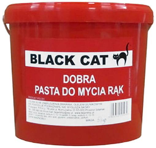 BLACK CAT pasta do rąk 5kg BHP Czerwona -wiadro-