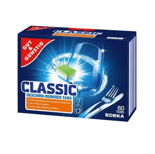 EDEKA tabletki do zmywarek 60szt CLASSIC   G&G
