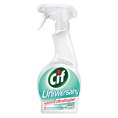 CIF UNIWERSALNY 500ml SPRAY z wybielaczem