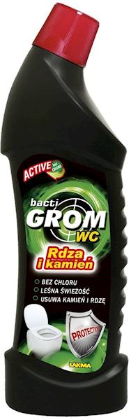 BACTIGROM WC żel 750ml ACTIVE Rdza i Kamień zielon