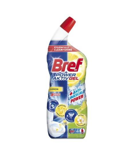 BREF 700ml WC ŻEL LEMON Power Aktiv GEL