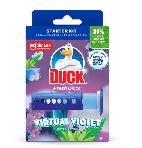 DUCK - kleksy - Fresh Discs LAVENDER 6użyć STARTER