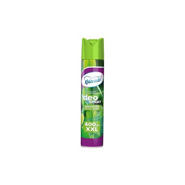 KOLORADO 400ml odśwież.deo spray ZIELONA HERBATA 