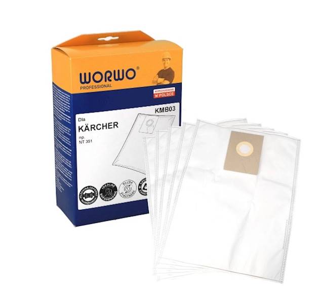 WORKI do odkurz. 5szt RMB03 Rowenta  WD3