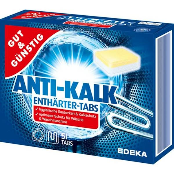 EDEKA ODKAMIENIACZ DO PRALKI tabletki 51szt 
