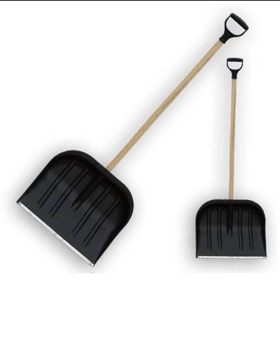 ŁOPATA DO ŚNIEGU plast.DUŻA OPR.47cm Z 0323 czarna