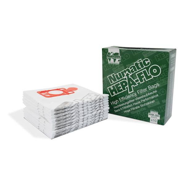 WORKI do odkurz.10szt NUMATIC HEPA NVM-2BH 604016