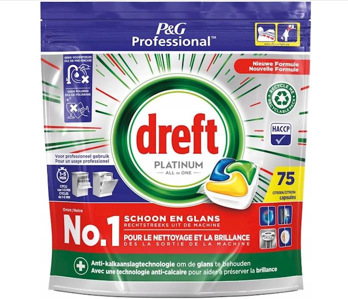 DREFT PLATINUM /typ FAIRY tabletki do zmyw. 75szt 