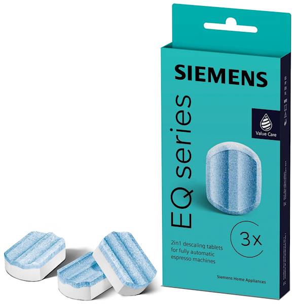 TABLETKI odkamieniające do ekspresów 3szt SIEMENS