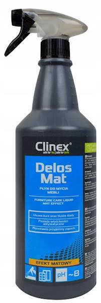 CLINEX DELOS MAT 1L Płyn do pielęgnacji mebli mato