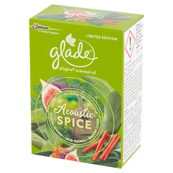 GLADE ELECTRIC - ZAPAS - ACOUSTIC SPICE 20ml
