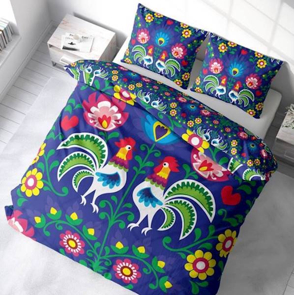 POŚCIEL KPL 160x200 + 2x 70x80 wzory ŁOWICKIE