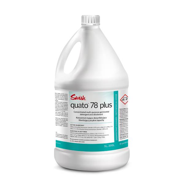 SWISH QUATO 78 Plus 5L DEZYNFEKCJA koncentrat