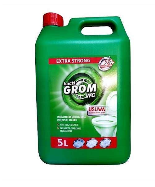 BACTIGROM WC żel 5L EXTRA STRONG