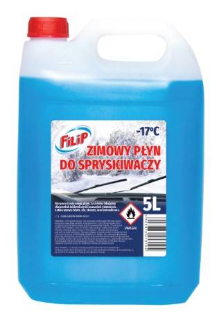 PŁYN do spryskiwaczy ZIMOWY 5L -17°C FILIP