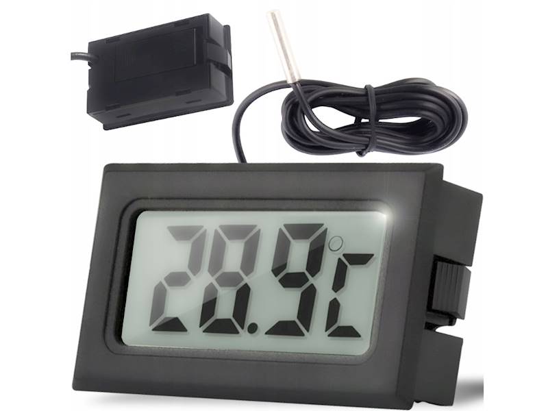 TERMOMETR ELEKTRONICZNY DO LODÓWKI Z SONDĄ