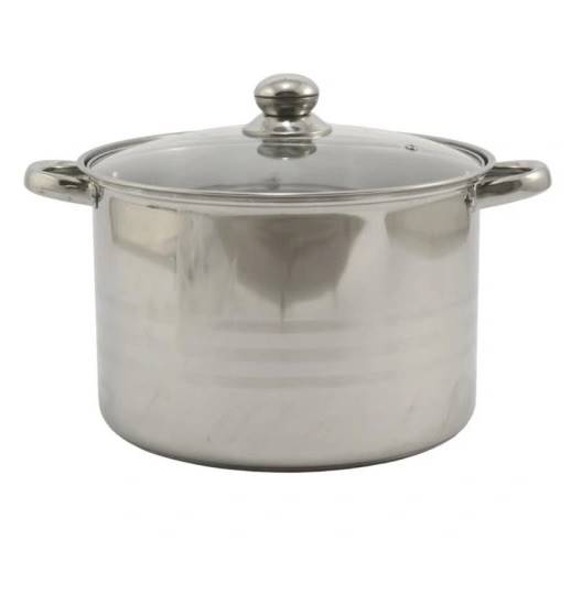 GARNEK 28cm - 12L Stock Pot z pokr.szklaną  103973
