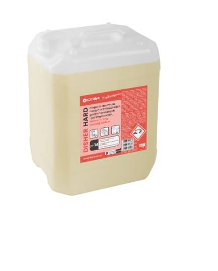 DISHER HARD 6kg mycie w zmywarkach twarda woda Eco