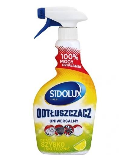 SIDOLUX ODTŁUSZCZACZ 500ml UNIWERSALNY spray