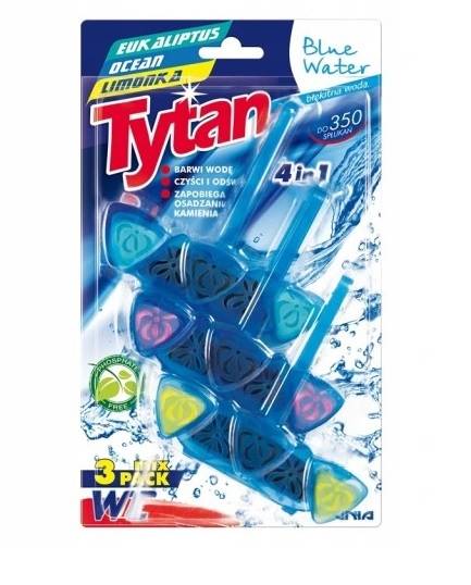TYTAN WC zawieszka barwiąca 40g- 3szt MIX