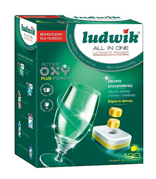 LUDWIK tabletki do zmywarek 120szt ALL in ONE