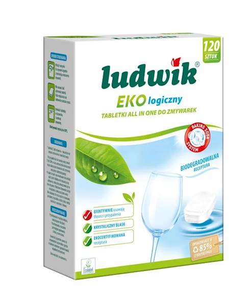 LUDWIK EKO tabletki do zmywarek 120szt ALL in ONE