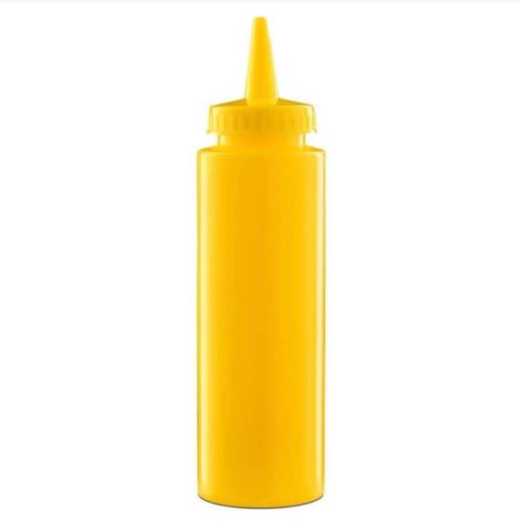 DYSPENSER DO SOSÓW 250ml butelka, żółty
