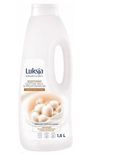 LUKSJA płyn do kąpieli 1,5L COTTON