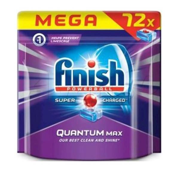 FINISH QUANTUM MAX tabl.do zmywarek 72szt