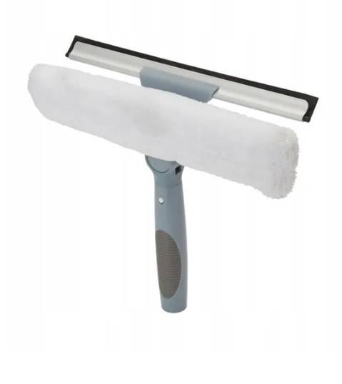 ŚCIĄGACZKA 26cm + MYJKA DO SZYB mikofibra BX220AW