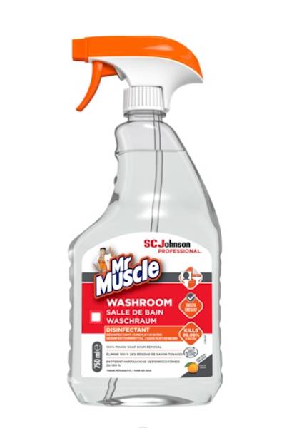 MR MUSCLE WASHROOM łazienka 750ml spray 