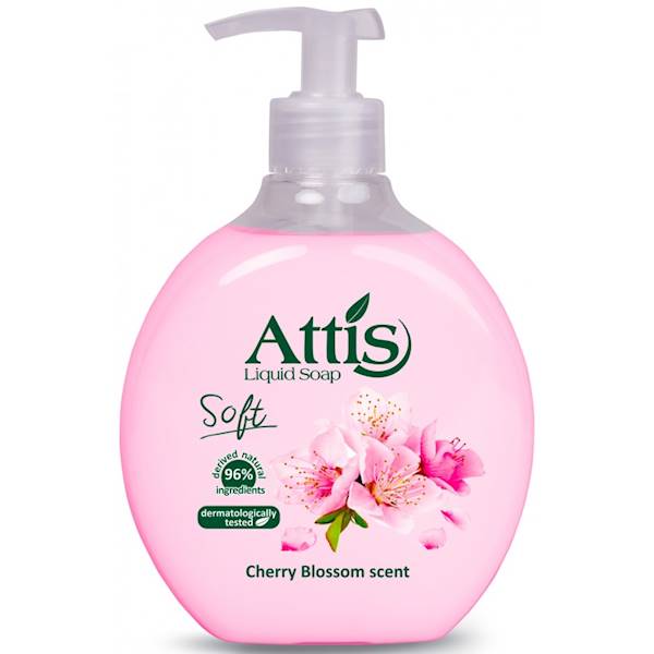 ATTIS mydło w płynie 500ml CHERRY BLOSSOM /6/